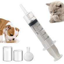 Cargar imagen en el visor de la galería, 60ml/100ml/150ml reusable dog cat syringe feeder 💉🐶🐱🐾 - PupiPlace