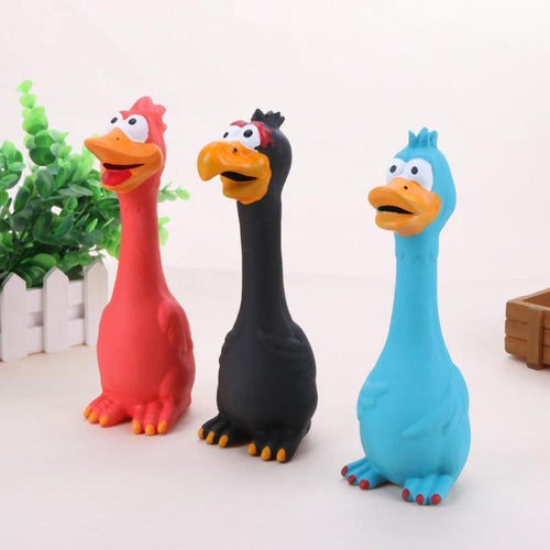 Squeaky sound donkey, pig, fox and chicken dogs toys 🐴🐷🐻🦊🐔🐶 - PupiPlace