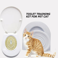 将图片加载到图库查看器，Plastic Cat Toilet Training Kit : Train your cat using toilet 🚾🚾🚾🐈🐈🐈 - PupiPlace