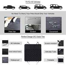 Load image into Gallery viewer, Pure-Black dog car seat cover 🤩🦮🐕‍🦺🐩🚙 - PupiPlace