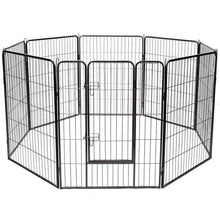 Load image into Gallery viewer, 40&quot; Heavy duty large dog crate with 8 panels 🏰🐶🐕‍🦺🐾🤩 - PupiPlace