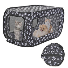 Cargar imagen en el visor de la galería, Foldable footprint cat/dog tent 🐯🍓🐶🐱 - PupiPlace