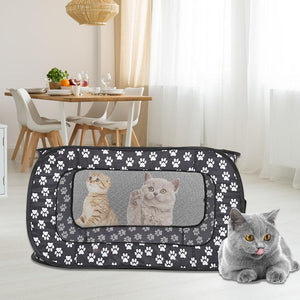Foldable footprint cat/dog tent 🐯🍓🐶🐱 - PupiPlace
