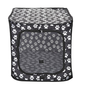 Foldable footprint cat/dog tent 🐯🍓🐶🐱 - PupiPlace