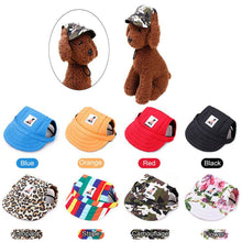 Charger l&#39;image dans la galerie, Summer shade puppy hats : dogs in hats 🐶🧢 - PupiPlace