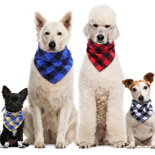 Load image into Gallery viewer, Reversible Trianguar Checked Scarfs for a beauty dog 🐶🧣🐾 - PupiPlace