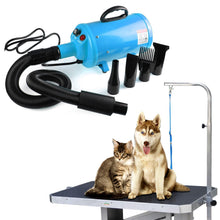 Cargar imagen en el visor de la galería, Pet hair Dryer With Heater US for blowing cat and dog fur 🐈🐩🦁 - PupiPlace