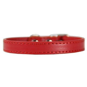 PU Leather color dog collars ❤️🧡💛🐶💜💚💙 - PupiPlace