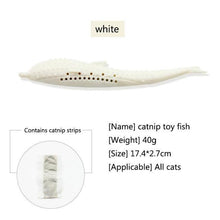 将图片加载到图库查看器，Cat Fish Shape Toy With Catnip : solution when your cat is smelly 🐈🤢🤮😷🐈 - PupiPlace