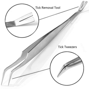 Stainless Steel Tick Removal Tool : remove ticks on dogs and cats 🐶🐱🦟 - PupiPlace