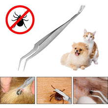 Load image into Gallery viewer, Stainless Steel Tick Removal Tool : remove ticks on dogs and cats 🐶🐱🦟 - PupiPlace