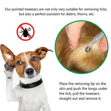 Charger l&#39;image dans la galerie, Stainless Steel Tick Removal Tool : remove ticks on dogs and cats 🐶🐱🦟 - PupiPlace