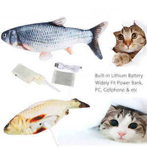 USB Charging cat fish toy 😻🐡🐠🐟 - PupiPlace