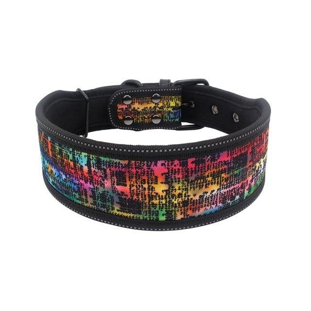 Strong Reflective Fashion Dog Collars for small, medium and big dogs 🐕‍🦺🌺🌼🌸🇺🇸 - PupiPlace
