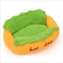 Cargar imagen en el visor de la galería, Cute hot dog dog bed 🌭🐕🛌😍 - PupiPlace