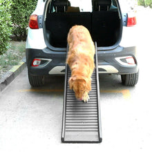 将图片加载到图库查看器，61&quot; Folding dog car ramp : the perfect gift for an injured/old dog ⚠️🦮🚧🚙 - PupiPlace