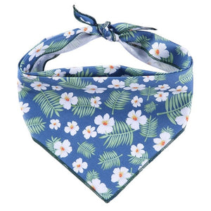 Cute triangular floral dog bandana 🐶🐕🌼🌸🥰 - PupiPlace