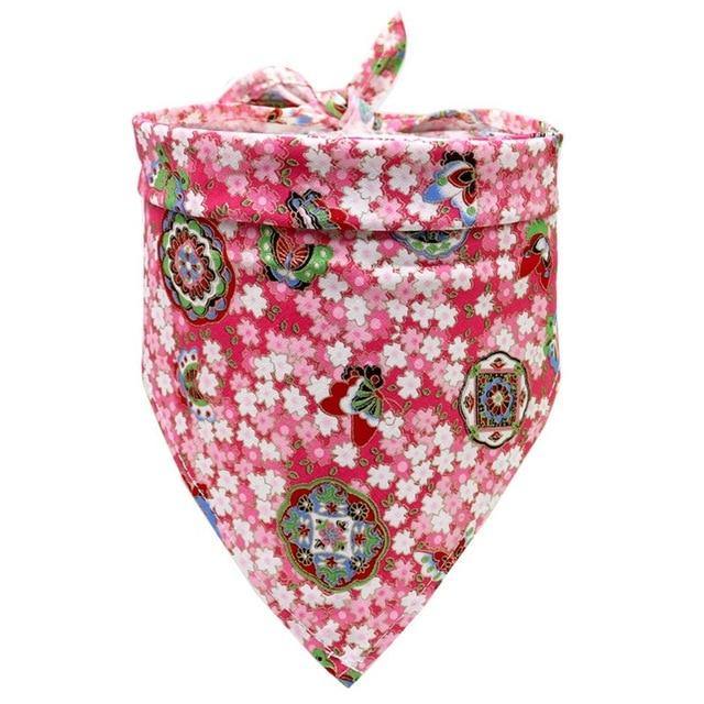 Adjustable dog scarfs in Japanese style 🐶🌸🇯🇵 - PupiPlace