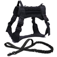 Carica l&#39;immagine nel visualizzatore di Gallery, Tactical Training Harness + Leash for german shepherd and K9 dogs 🦺🦮📢👮🏽‍♂️ - PupiPlace