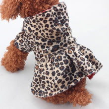 Charger l&#39;image dans la galerie, Magnificent Leopard/Red dog dress 😍🐾🐶💃🐆 - PupiPlace