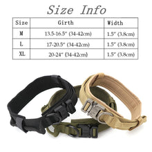 Load image into Gallery viewer, Tactical Training k9 dog collar 🐾🦮📢👮🏼 - PupiPlace