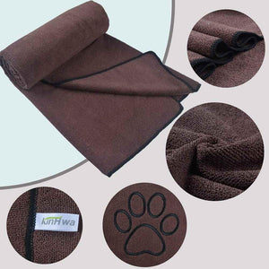 Pet Hand Drying Towel after the dog wash 🐾🧼🐶 - PupiPlace