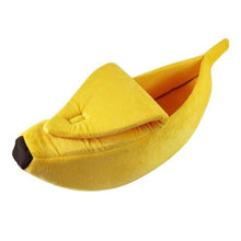 Cargar imagen en el visor de la galería, Warm banana dog bed 🍌🛌🐶😍 - PupiPlace