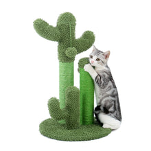 Load image into Gallery viewer, Exotic cat scratching posts in Cactus and Flower shapes 😻🐱🌵🌻🐈 - PupiPlace