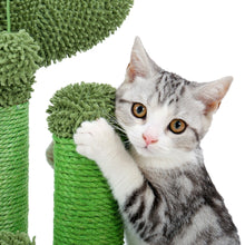 Charger l&#39;image dans la galerie, Exotic cat scratching posts in Cactus and Flower shapes 😻🐱🌵🌻🐈 - PupiPlace