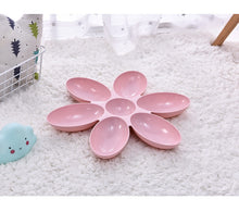 Load image into Gallery viewer, 6 In 1 cat/dog bowls in flower shape 😻🐶🐾🥣🌸 - PupiPlace