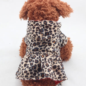Magnificent Leopard/Red dog dress 😍🐾🐶💃🐆 - PupiPlace