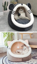 Load image into Gallery viewer, Warming cat bed cave 😻⛺️🐾🐱🐈 - PupiPlace
