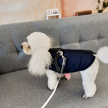 将图片加载到图库查看器，Warm dog jacket harness for rainy days 🐶🐾🌨🦺🐕‍🦺 - PupiPlace