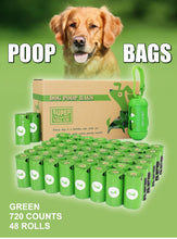 Cargar imagen en el visor de la galería, 360/720 Premium Biodegradable dog poop bags 🐶🐕💩🔋📦 - PupiPlace