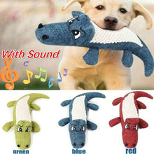 Charger l&#39;image dans la galerie, Squeaky sound crocodile puppy toy 🤩🐊🐾🐶 - PupiPlace