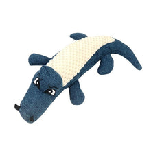 Cargar imagen en el visor de la galería, Squeaky sound crocodile puppy toy 🤩🐊🐾🐶 - PupiPlace