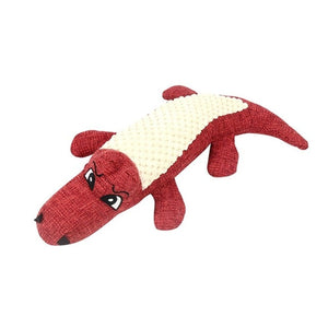 Squeaky sound crocodile puppy toy 🤩🐊🐾🐶 - PupiPlace