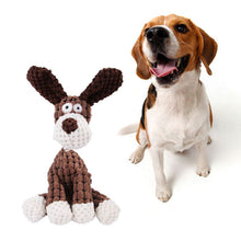 将图片加载到图库查看器，Plush sound puppy toys in animals&#39; shape 🐹🐰🐻🐒🦆🐓🦩🦓🦌🐐🦒🐾🐶 - PupiPlace
