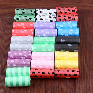 10 Rolls/150 Pcs colorful poop bags for dogs 🐶🐾💩🌈🔋 - PupiPlace