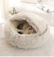 Carica l&#39;immagine nel visualizzatore di Gallery, Fluffy calming puppy/cat bed 😻🛌🐾🐶🐈 - PupiPlace
