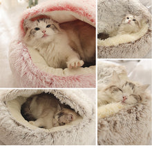 将图片加载到图库查看器，Fluffy calming puppy/cat bed 😻🛌🐾🐶🐈 - PupiPlace