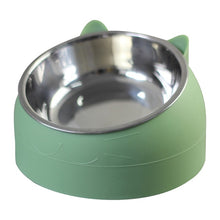 Carica l&#39;immagine nel visualizzatore di Gallery, Modern cat bowl feeder in stainless steel 😻🥣🐾🐈 - PupiPlace