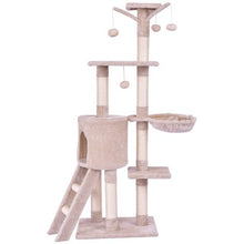 Load image into Gallery viewer, 56&quot; Condo modern cat tree 😻🐈‍⬛🐈🎄 - PupiPlace