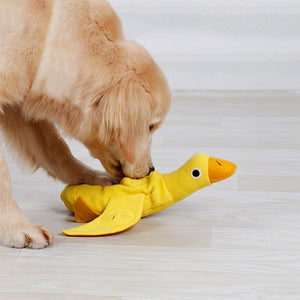 Interactive dog slow feeder toy in duck shape 🐕🐶🐤🦆 - PupiPlace