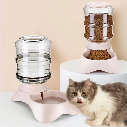 3.8L automatic feeder for cats and dogs 😻🥛🥣🐶 - PupiPlace